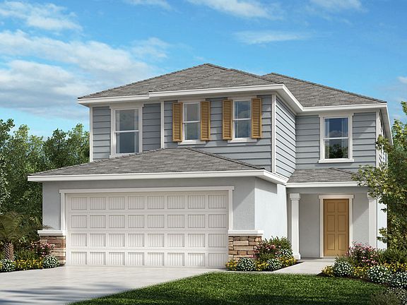 Exterior E with optional stone