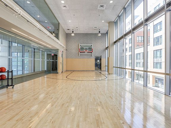 Shoot hoops or enjoy a relaxing yoga class in the Sports Court