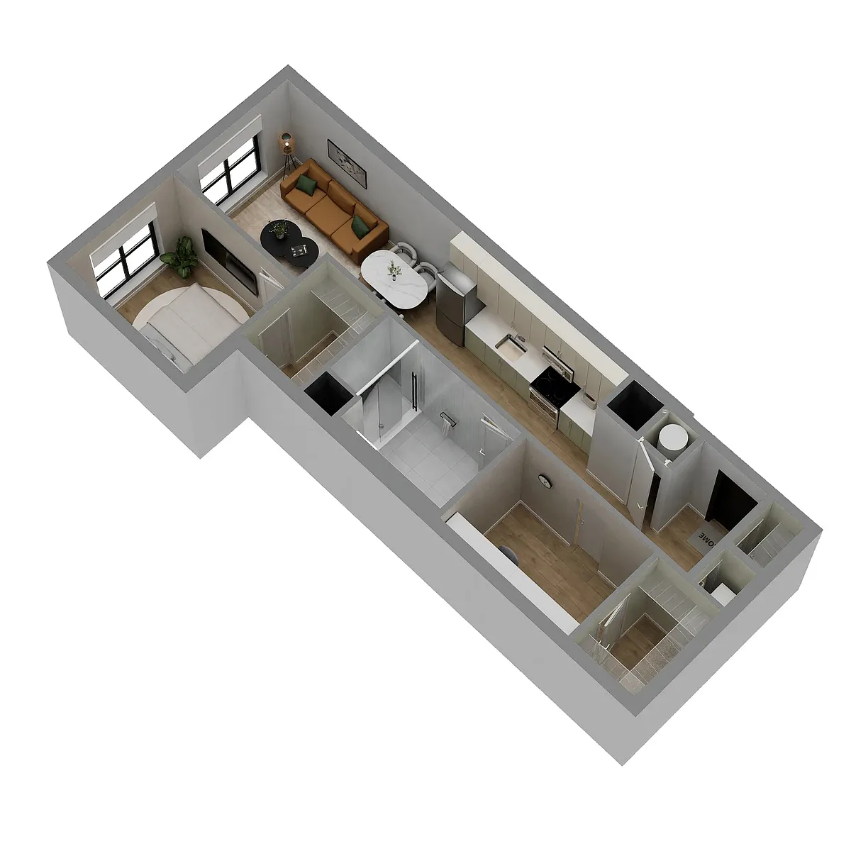 Floor plan A9D