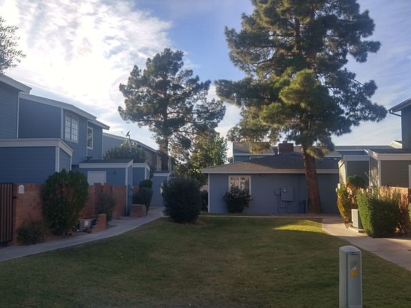 Lawn area outside the home