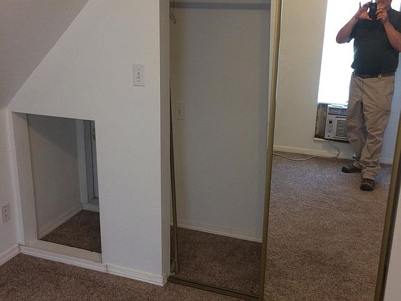 bedroom double closet