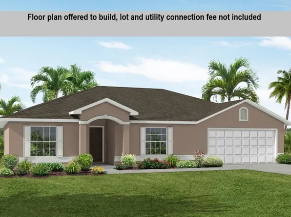 Misty III Plan ON YOUR LOT Plan, Palm Coast BUILD ON YOUR LOT