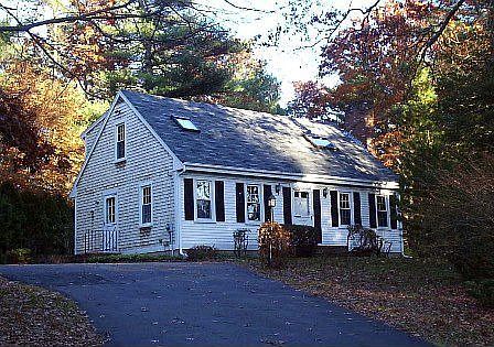 wooded lot on cul-de-sac