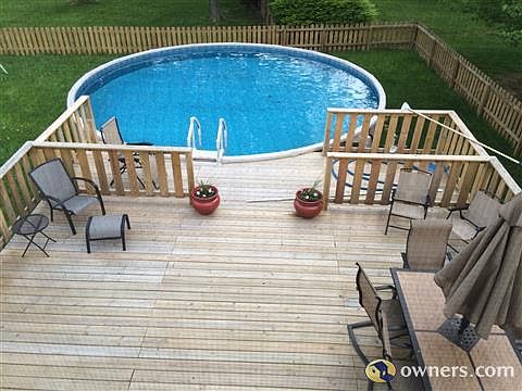Pool and Deck are less than 1 year old