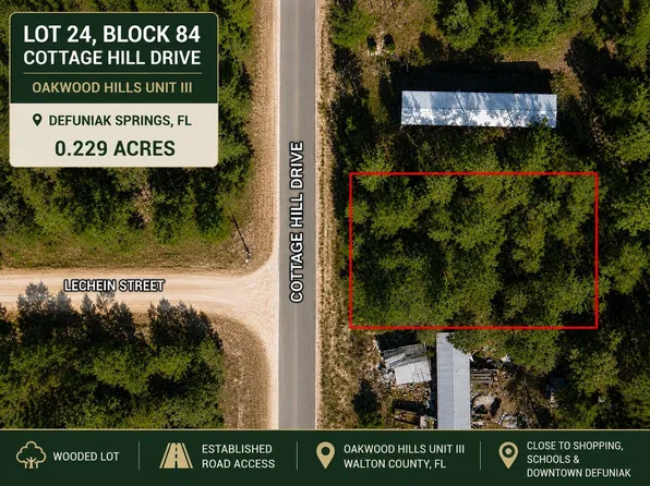 LOT 24 Cottage Hill Dr, Defuniak Springs, FL 32433