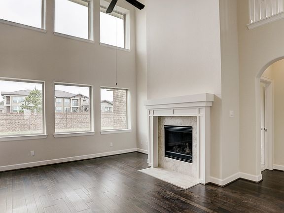 Cozy great room with fireplace