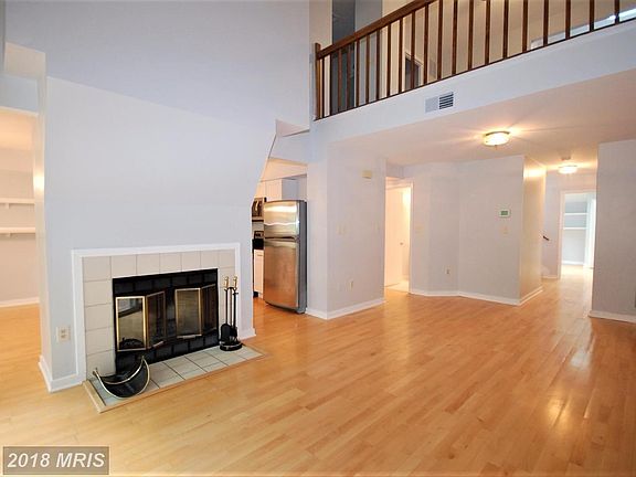 Two story Family room open to upstairs loft