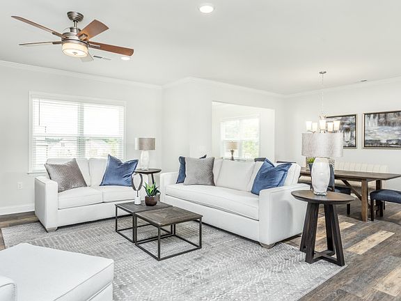 Open first-floor living