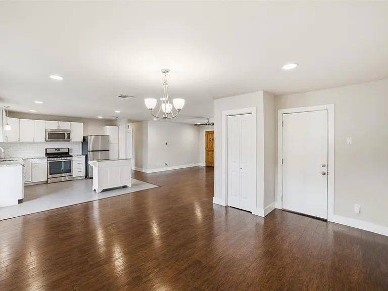 Dining room, Living room and kitchen