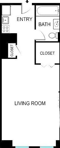 1st image of 410 W 24th St APT 15G
