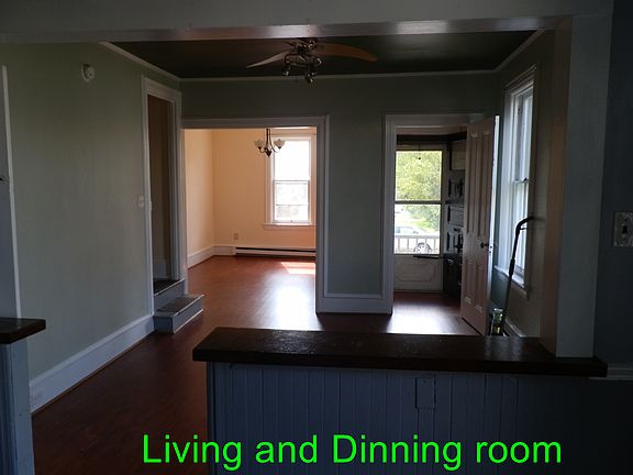 Dining and living room