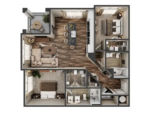 Floor plan B2