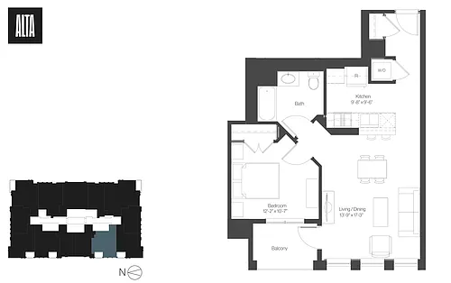 Floor plan West 08 & 11