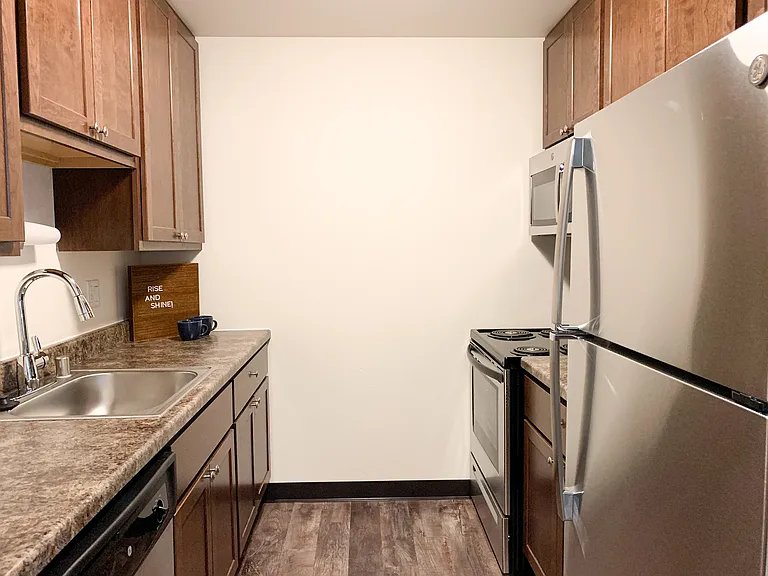 Ridge View Apartments Kitchen
