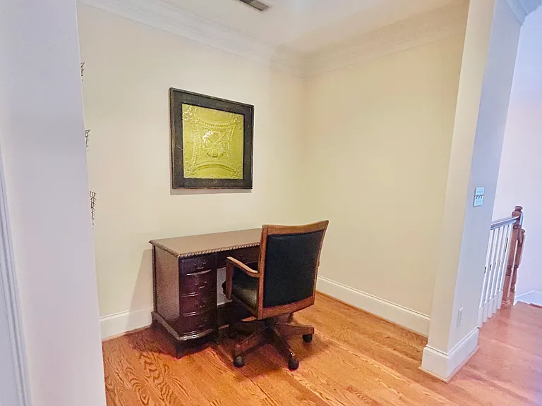 Loft features an additional flex space!