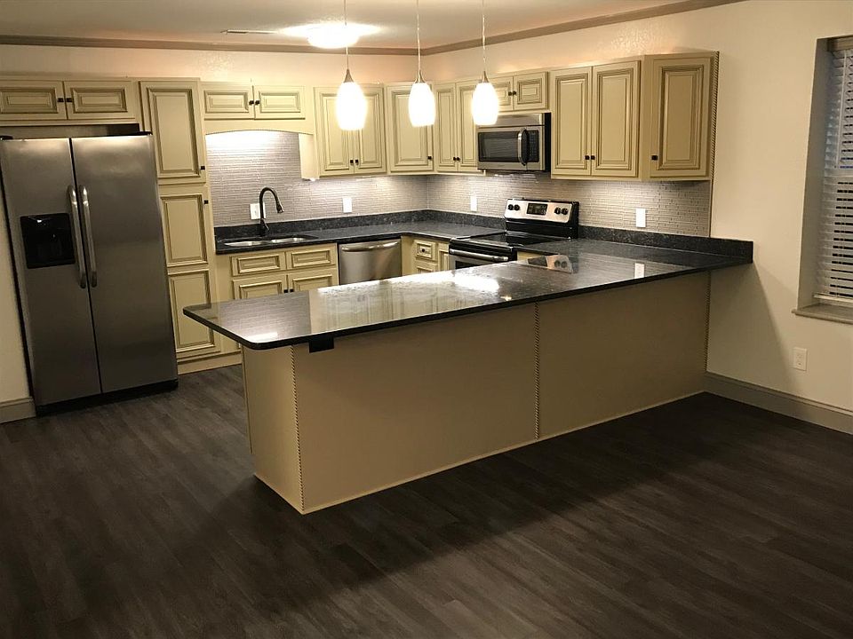 All brand new, stainless appliances