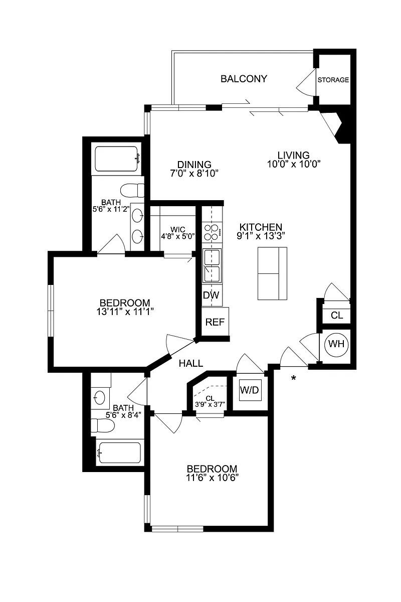 Floor plan B2
