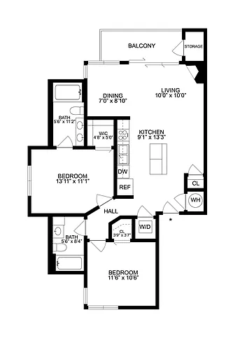 Floor plan B2