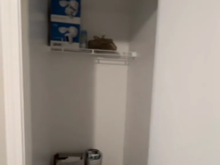 nice sized pantry or storage closet