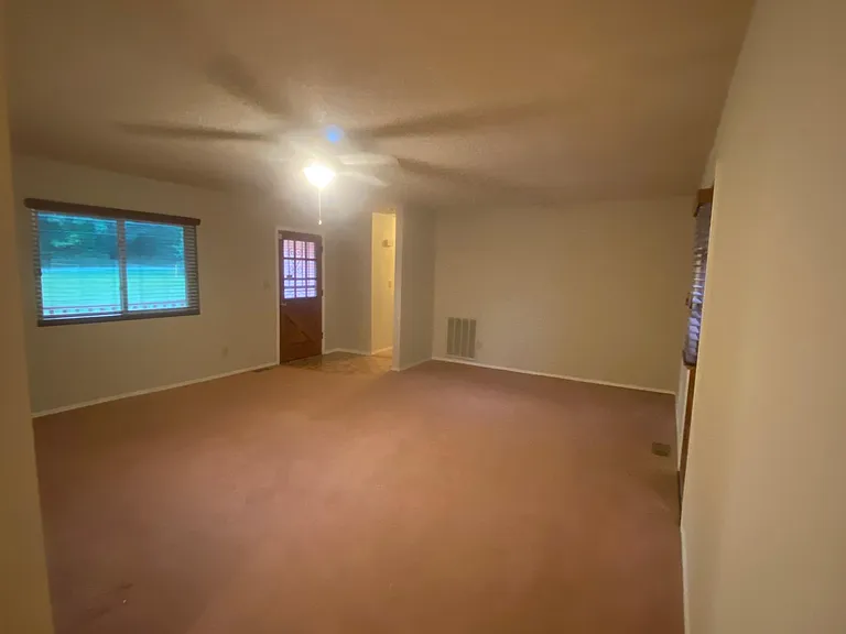 Living Room showing Front Door