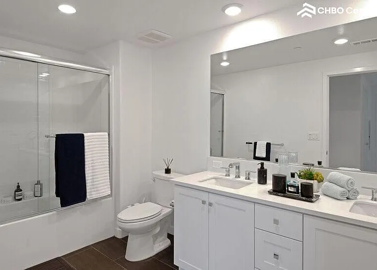 Secondary bathroom