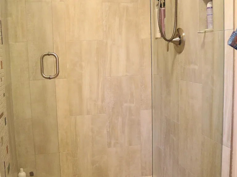 Updated master bath.