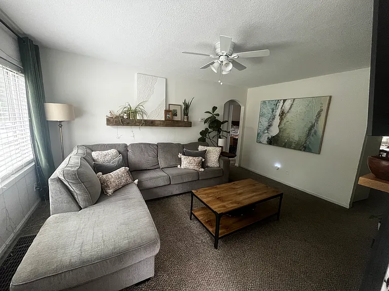 Living room layout example