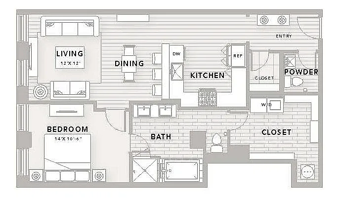 Floor plan A17