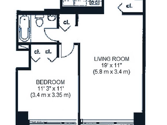 2nd image of 301 E 45th St APT 3D
