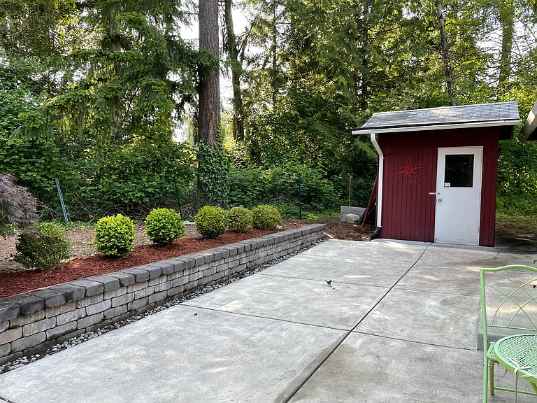 Large Patio for entertaining.