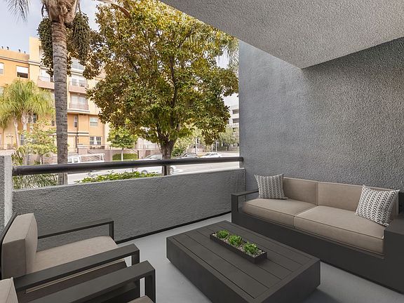 Private balcony