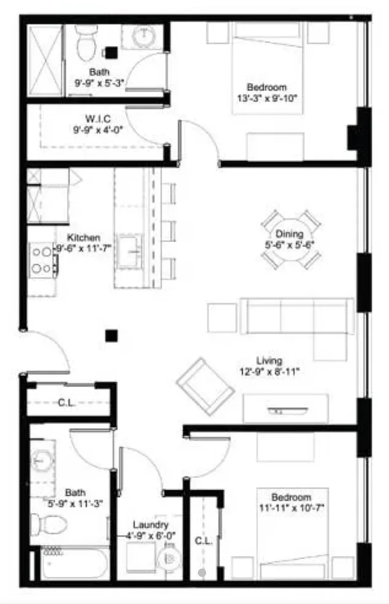 Floor plan TWENTY-THREE