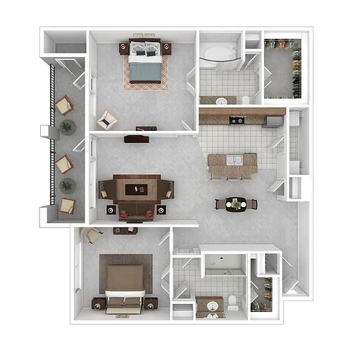 Floor plan B3