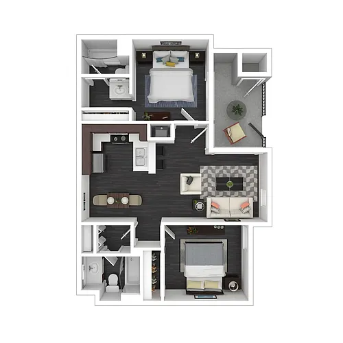 Floor plan B2