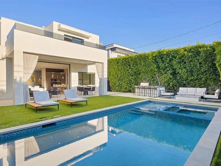Take a fresh morning dip in the refreshing pool