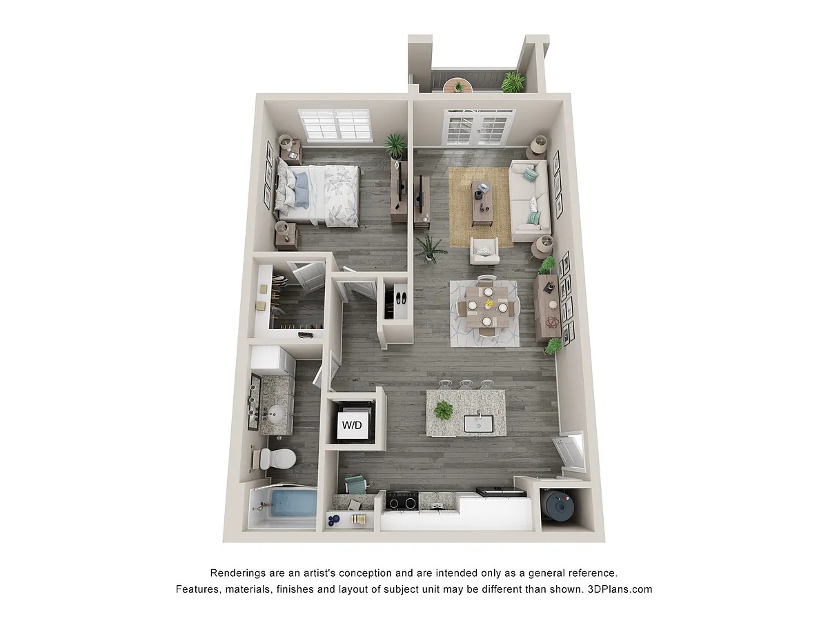 Floor plan A1A