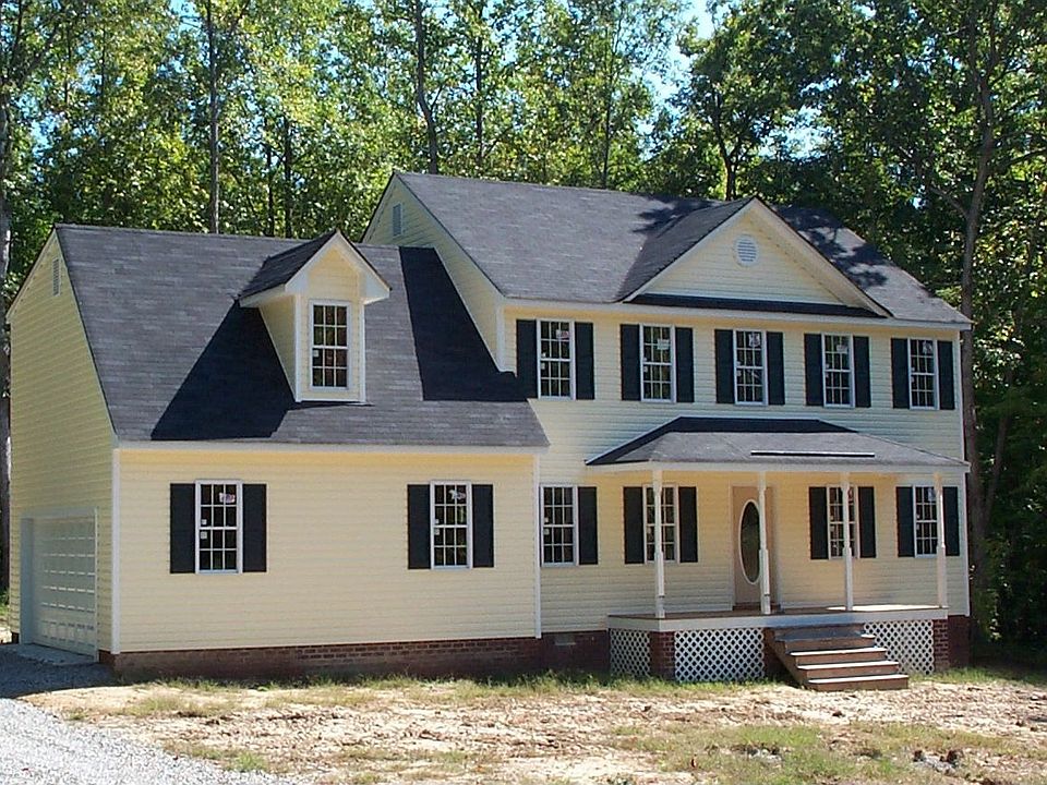 2.25 ACRES. The Kingsland II by Huguenot Builders.