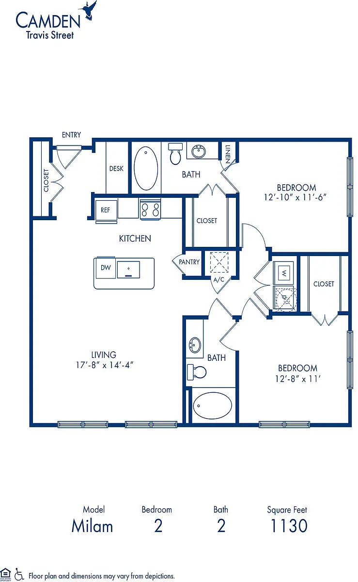 Floor plan Milam