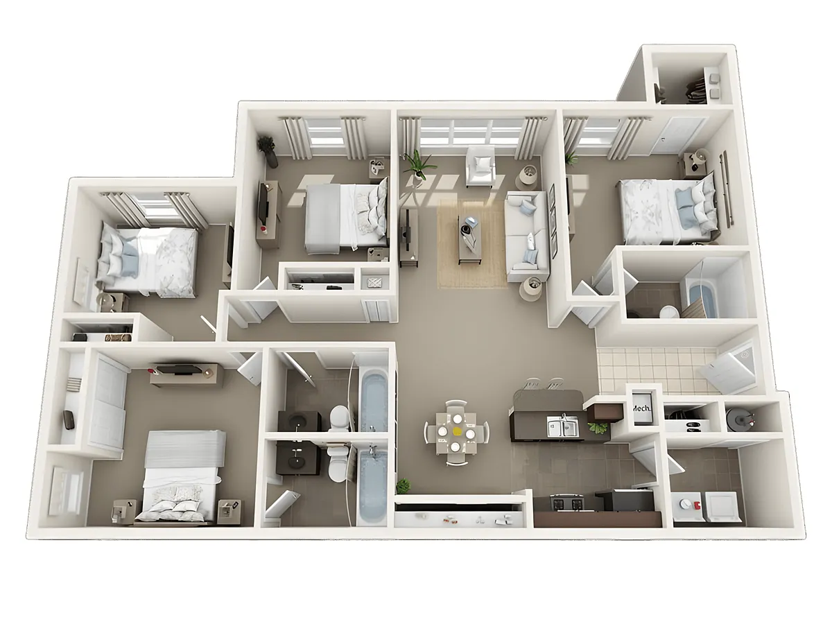 Floor plan D1