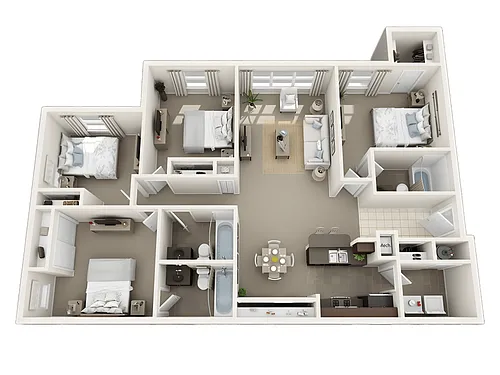 Floor plan D1