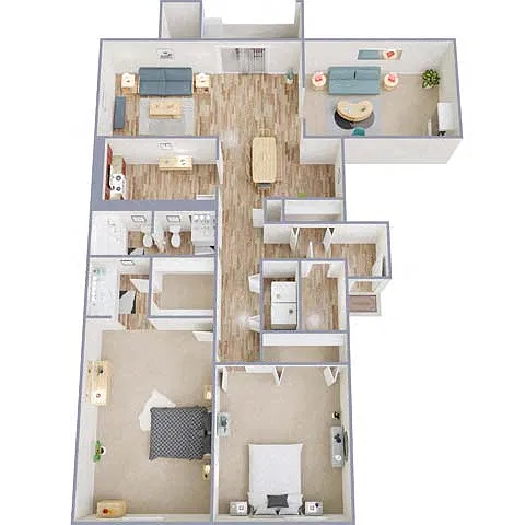 Floor plan Sacandoga