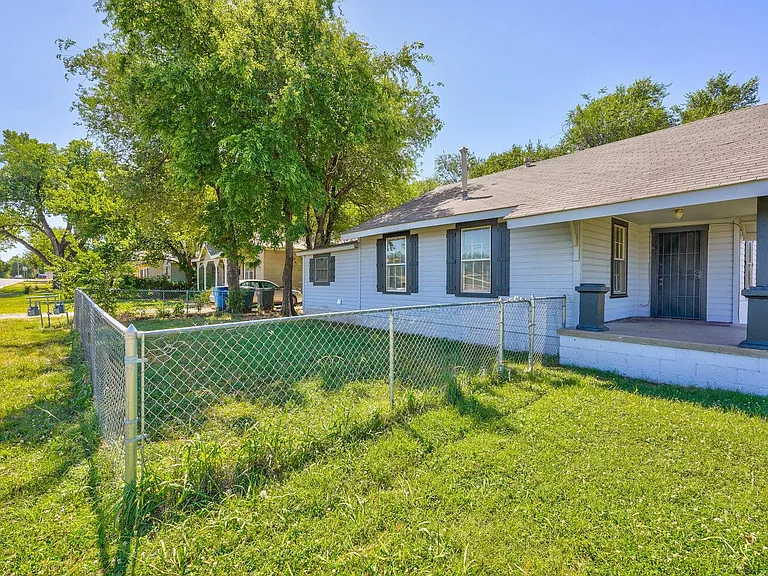 Fenced Side and Back Yards