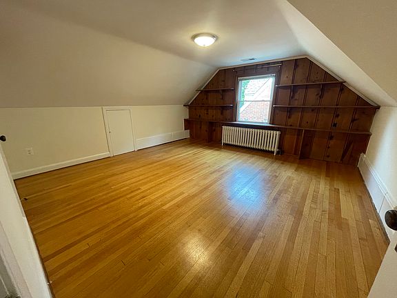 One of two upstairs bedrooms.