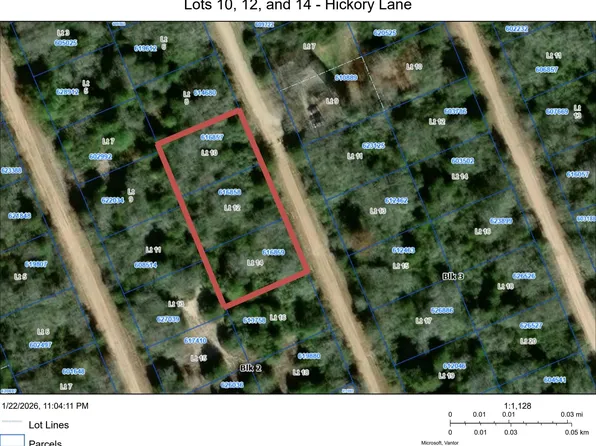 Hickory Ln Lot 10-12-14, Normangee, TX 77871