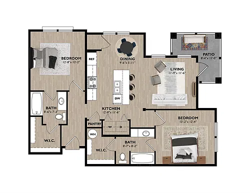 Floor plan The Cypress