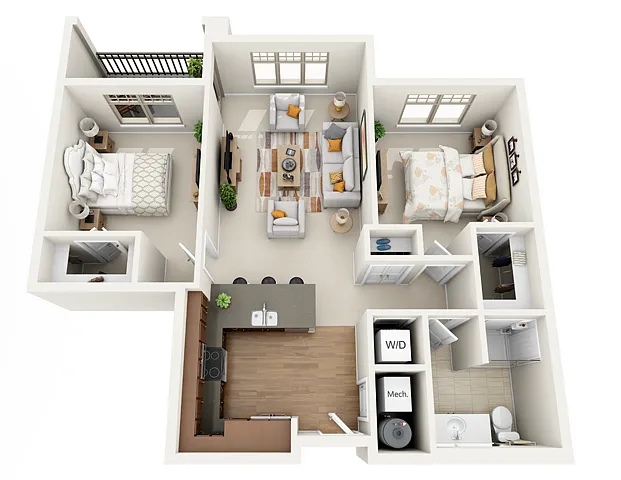 Floor plan 2A