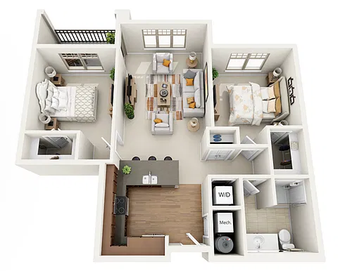 Floor plan 2A