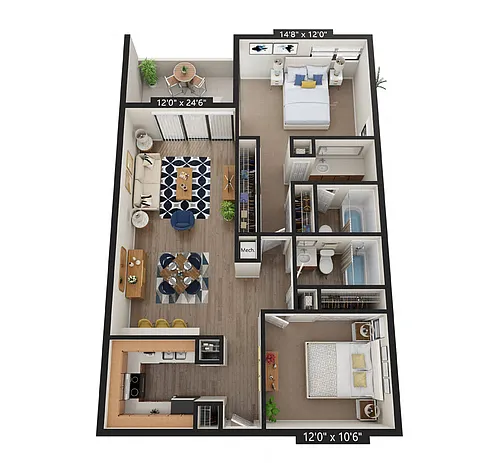 Floor plan Jasmine