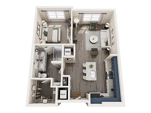 Floor plan A21