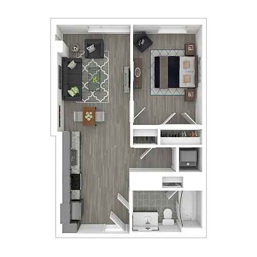 Floor plan The Line (A10)